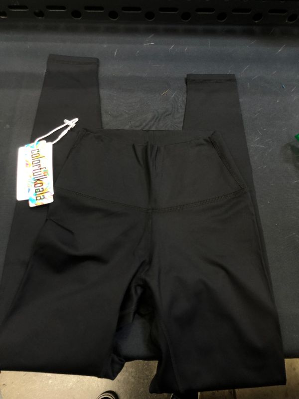 Photo 1 of COLORFULKOALA BLACK LEGGINGS FOR WOMEN SIZE XS 