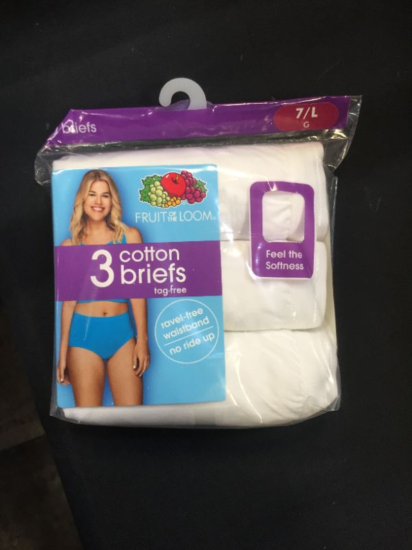 Photo 2 of Fruit of the Loom Women’s Cotton Brief Multipacks 7/L