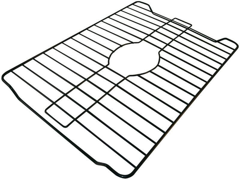 Photo 1 of Better Houseware 1486/E Medium Sink Protector Grid, Black
