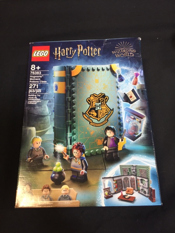 Photo 5 of LEGO Harry Potter Hogwarts Moment: Potions Class 76383 Brick-Built Playset with Professor Snape’s Potions Class, New 2021 (270 Pieces)