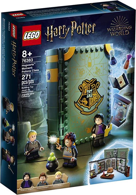 Photo 1 of LEGO Harry Potter Hogwarts Moment: Potions Class 76383 Brick-Built Playset with Professor Snape’s Potions Class, New 2021 (270 Pieces)