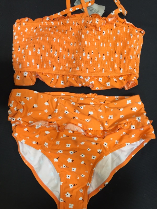 Photo 1 of Bikinishe 2 piece bathing suit Swimwear Orange Size M