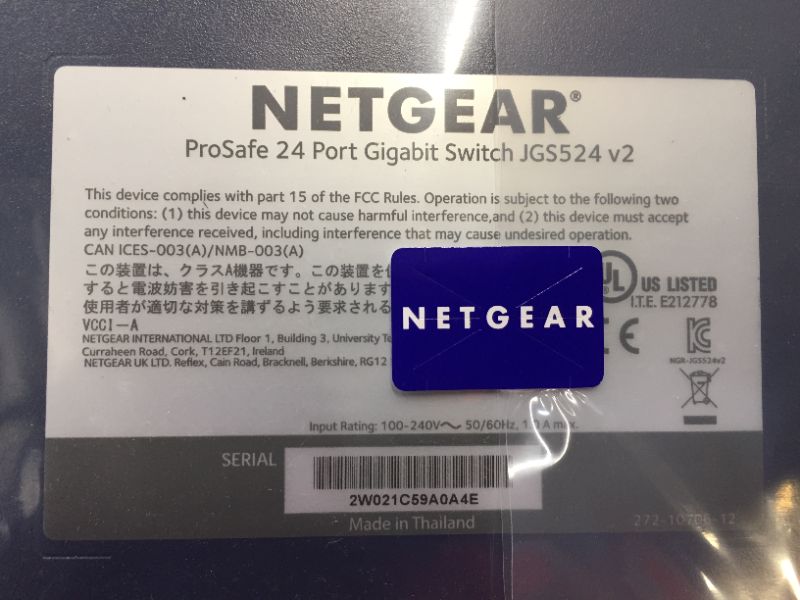 Photo 5 of 24-Port 10/100/1000 Mbps Gigabit Unmanaged Switch - SEALED.