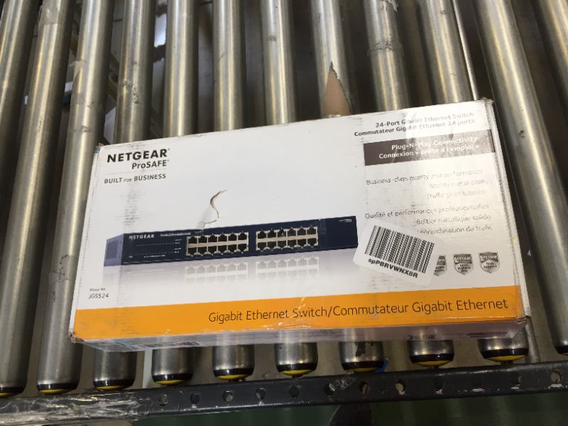 Photo 6 of 24-Port 10/100/1000 Mbps Gigabit Unmanaged Switch - SEALED.