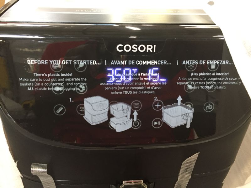 Photo 3 of Cosori Air Fryer,Max XL 5.8 Quart,1700-Watt Electric Hot Air Fryers Oven