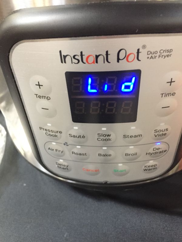 Photo 13 of Instant Pot 8 qt 11-in-1 Air Fryer Duo Crisp + Electric Pressure Cooker
