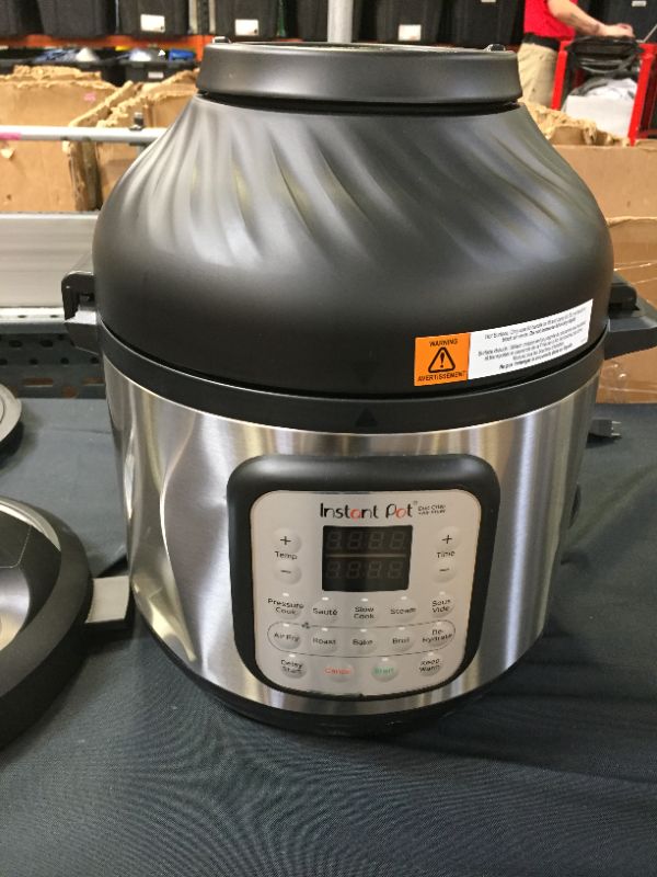 Photo 20 of Instant Pot 8 qt 11-in-1 Air Fryer Duo Crisp + Electric Pressure Cooker