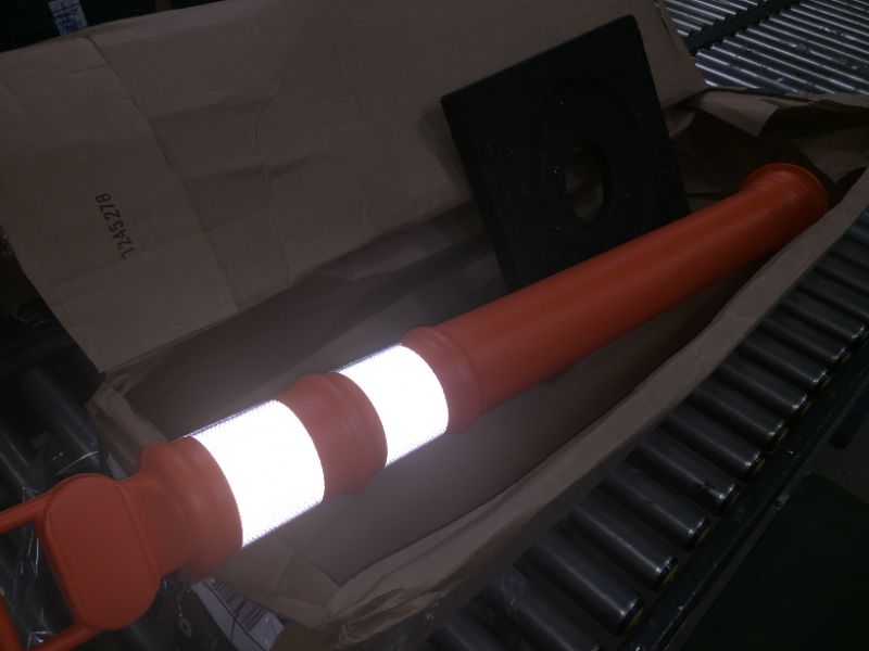 Photo 3 of Cortina Safety Products Group 45"" Orange Polyethylene Delineator Post"
