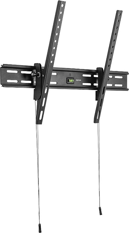 Photo 1 of Amazon Basics Full Motion Articulating-Arm TV Wall Mount for 37-80 Inch TVs and Flat Panels up to 120 Lbs, Black
