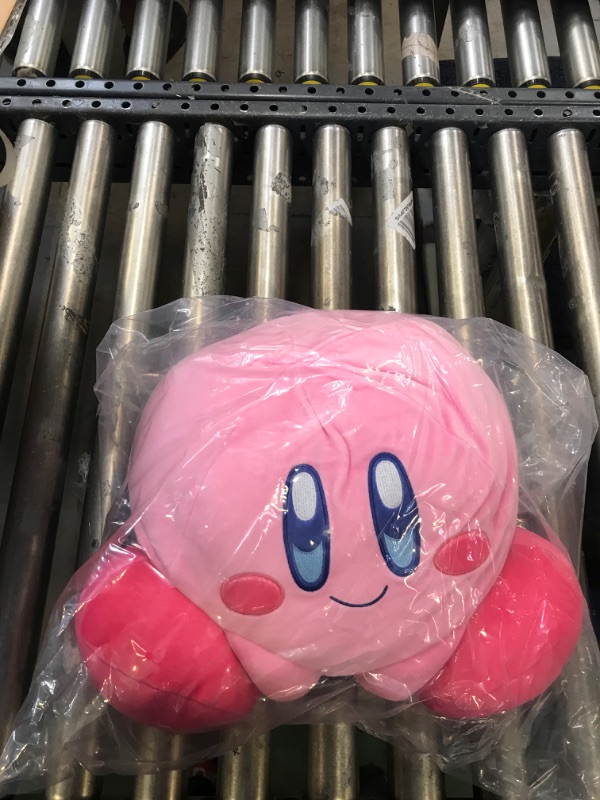 Photo 2 of Club Mocchi Mocchi Kirby 30th Anniversary Mega Plush Toy, 15 inch
