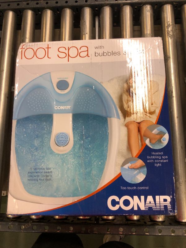 Photo 2 of Conair Foot Spa with Bubbles & Heat