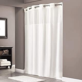 Photo 1 of Curved Shower Curtain Rod Adjustable Shower Curtain Rod Extendable 54"-78"