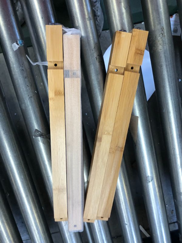Photo 1 of Corner shower bamboo bench