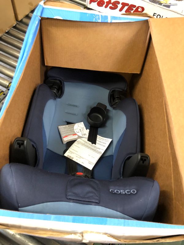 Photo 2 of Cosco Finale DX 2 in 1 Booster Car Seat Sport Blue