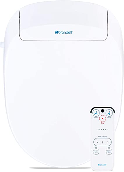 Photo 2 of Brondell Inc. S300-EW Swash 300 Elongated Advanced Bidet Toilet Seat, White
