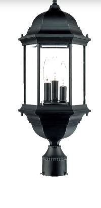 Photo 1 of Acclaim Lighting Madison 3 Light 25" Height Post Light
