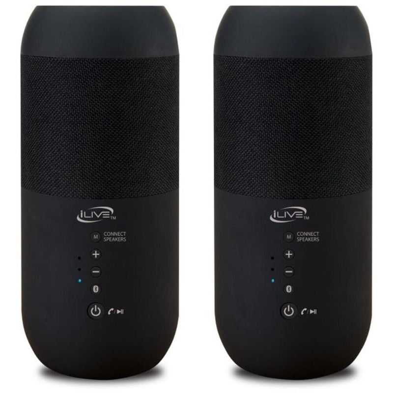 Photo 1 of iLive Indoor/Outdoor Dual Bluetooth Speakers
