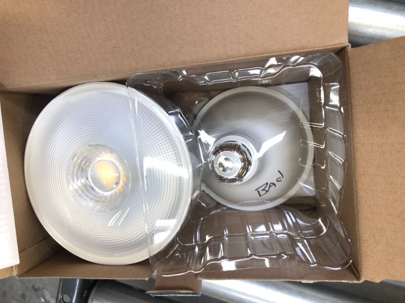 Photo 2 of 120-Watt Equivalent PAR38 Dimmable Energy Star Flood LED Light Bulb Daylight (2-Pack)
