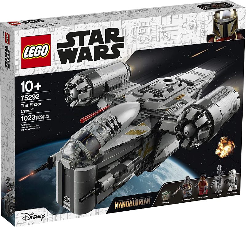 Photo 1 of LEGO Star Wars: The Mandalorian The Razor Crest 75292 Exclusive Building Kit
(DAMAGE TO PACKAGING)