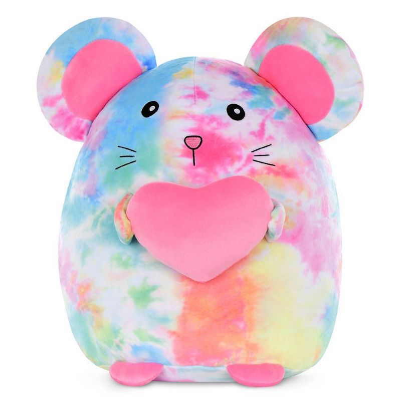 Photo 1 of 2 Scoops Tie Dye Mouse Shaped Plush---SET OF 3---
