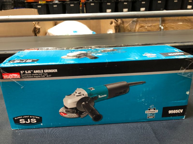 Photo 4 of 12 Amp 5 in. SJS High-Power Angle Grinder
