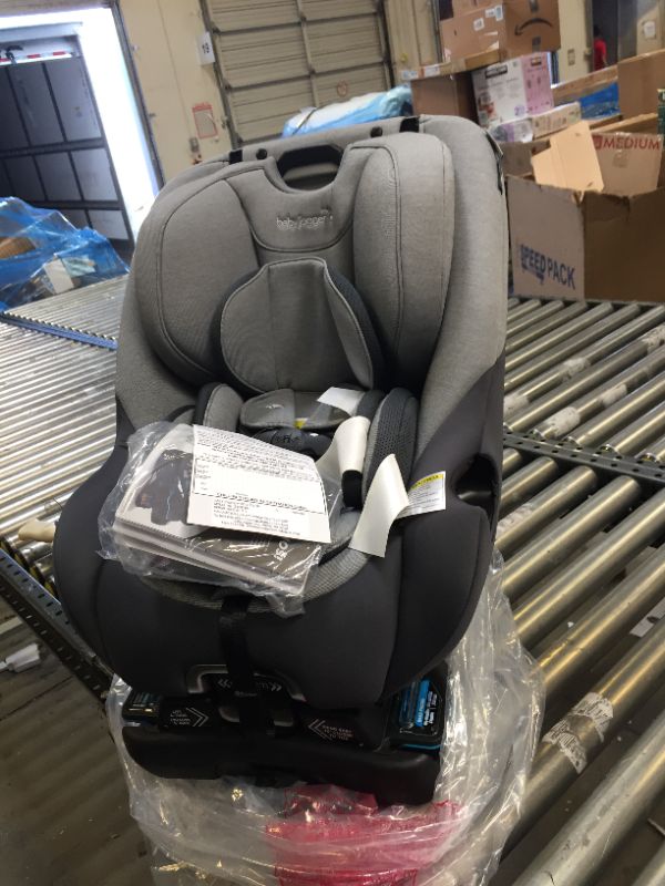 Photo 3 of Baby Jogger City Turn Convertible Car Seat, Phantom Grey
