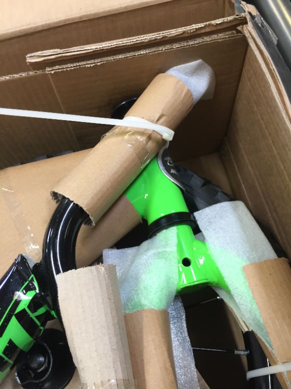 Photo 1 of 16" Boys Bike, Magna Rip Traxx, Green, with Training Wheels, ages 4-8
