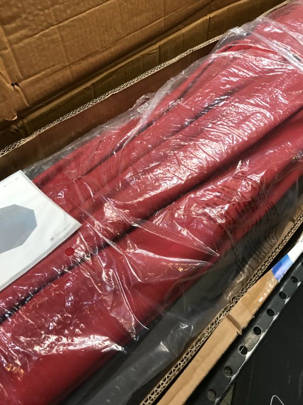 Photo 1 of BLUU SYCAMORE 8.2*8.2 FT Square Patio Cantilever Umbrella, Aluminum Outdoor Offset Market Hanging Umbrellas for Deck & Garden, UV Protection Solution-dyed Fabric Canopy, 360° Rotation w/Integrated Tilting and Cross Base (Burgundy)
