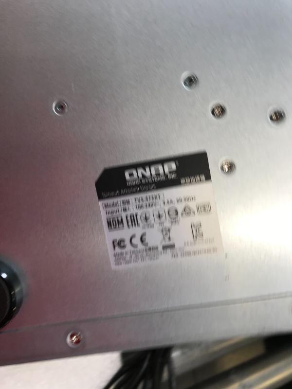 Photo 9 of  QNAP TVS-472XT 4-Bay Thunderbolt 3 NAS with up to 32GB RAM and up to 64TB of NAS Drives Assembled and Tested (see clerk notes)