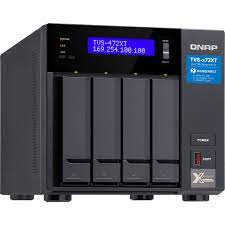 Photo 1 of  QNAP TVS-472XT 4-Bay Thunderbolt 3 NAS with up to 32GB RAM and up to 64TB of NAS Drives Assembled and Tested (see clerk notes)