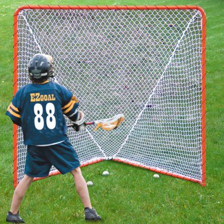 Photo 1 of 6' x 6' Official Regulation Steel Tube Folding Metal Lacrosse Goal
