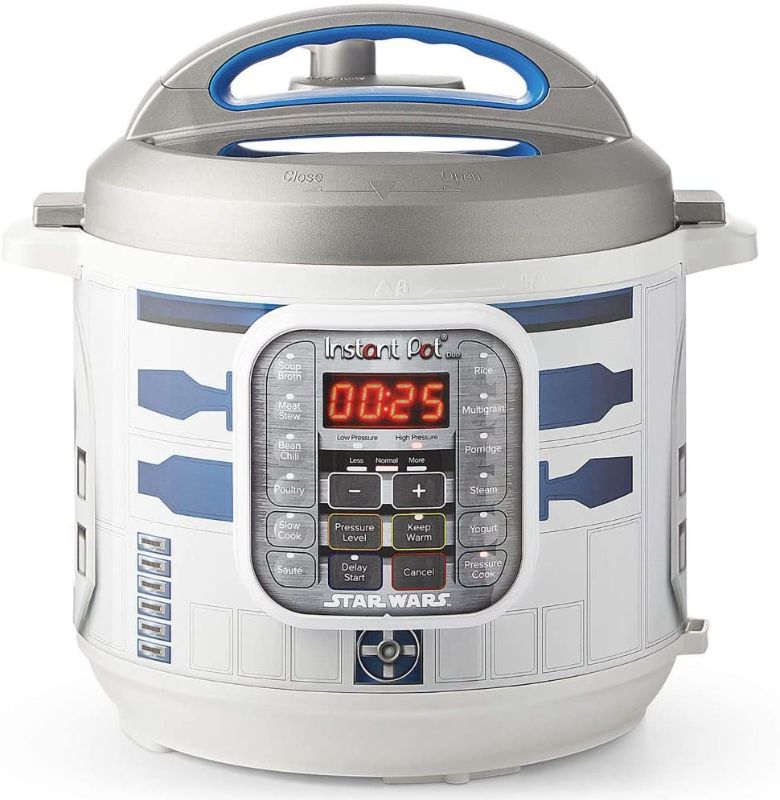 Photo 1 of Instant Pot Star Wars™ Duo™ 6-Qt. Pressure Cooker, R2-D2, MINOR USE 
