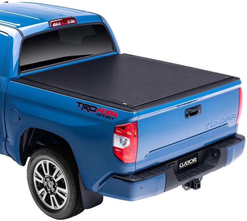 Photo 1 of Gator ETX Roll-Up (fits) 2007-2019 Toyota Tundra 5.5 FT Bed w/ TS Only Soft Roll Up Truck Bed Tonneau Cover Made in the USA 53412