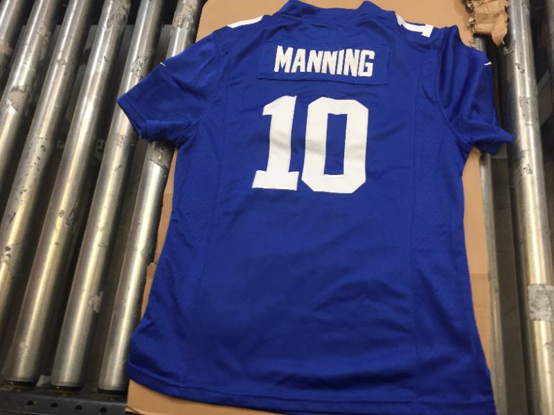 Photo 2 of GIANTS YOUTH SIZE MEDIUM "MANNING" JERSEY 