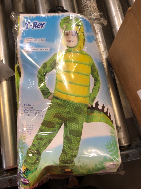 Photo 3 of Fun World Costumes Baby Boy's T-Rex Toddler Costume
