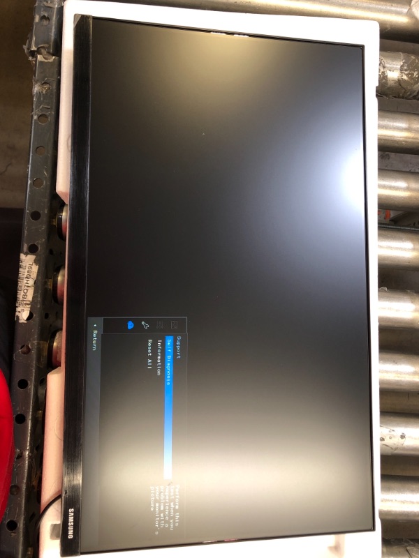 Photo 1 of SAMSUNG T350 Series 22-Inch FHD 1080p Computer Monitor, 75Hz, IPS Panel, HDMI, VGA (D-Sub), 3-Sided Border-Less, FreeSync (LF22T350FHNXZA)
