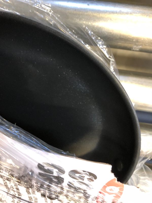 Photo 1 of Good Grips 10 in. Hard-Anodized Aluminum Ceramic Nonstick Frying Pan in Black