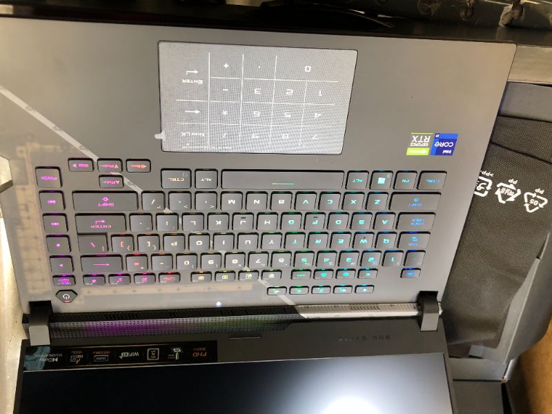Photo 1 of ASUS ROG Strix Scar 15 (2022) Gaming Laptop, 15.6” 300Hz IPS FHD Display, NVIDIA GeForce RTX 3070 Ti,Intel Core i9 12900H, 16GB DDR5, 1TB SSD, Per-Key RGB Keyboard, Windows 11 Home, G533ZW-AS94. NEW. OPENED TO TEST.
