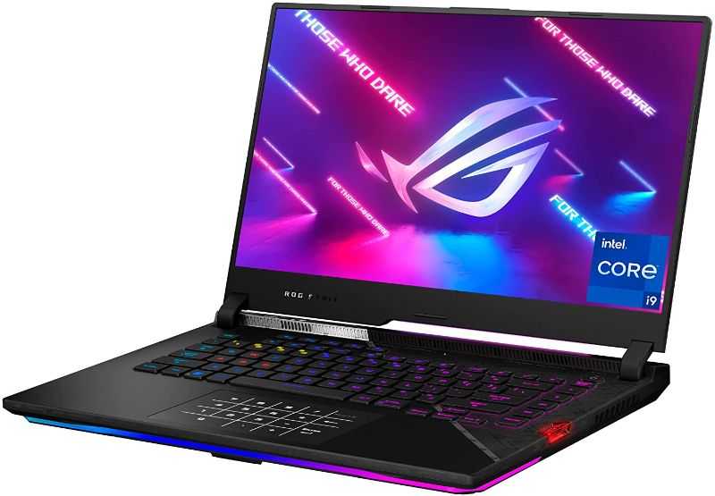 Photo 1 of ASUS ROG Strix Scar 15 (2022) Gaming Laptop, 15.6” 300Hz IPS FHD Display, NVIDIA GeForce RTX 3070 Ti,Intel Core i9 12900H, 16GB DDR5, 1TB SSD, Per-Key RGB Keyboard, Windows 11 Home, G533ZW-AS94. NEW. OPENED TO TEST.
