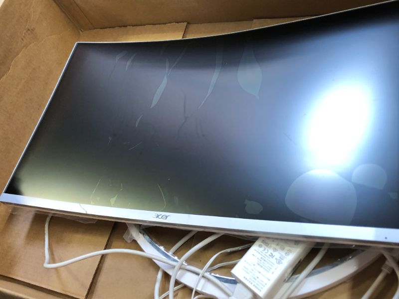 Photo 1 of 27" - 16:9 - Full HD - Maximum Resolution 1920 x 1080, PARTS ONLY, MISSING STAND 