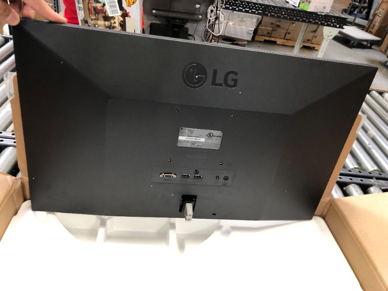 Photo 1 of LG 27 Class Monitor with Full HD IPS LED Radeon FreeSync, 27MK600M-B, PARTS ONLY 