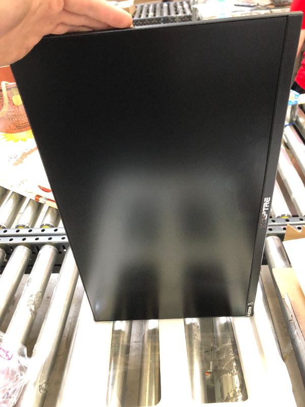 Photo 1 of SCEPTRE SCEPTRE 24 24" (Actual size 23.8") Full HD 1920 x 1080 75 Hz D-Sub, HDMI, 3.5mm Audio Built-in Speakers IPS Monitor, FOR PARTS ONLY, INTERNAL SCREEN DAMAGE, MISSING POWER CORD 