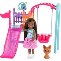 Photo 1 of 3PACK; Barbie Chelsea and Swingset Playset

