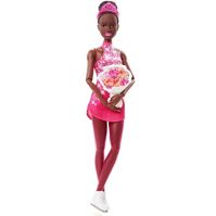 Photo 1 of 4 Pcs; Barbie Ice Skater Player Doll
