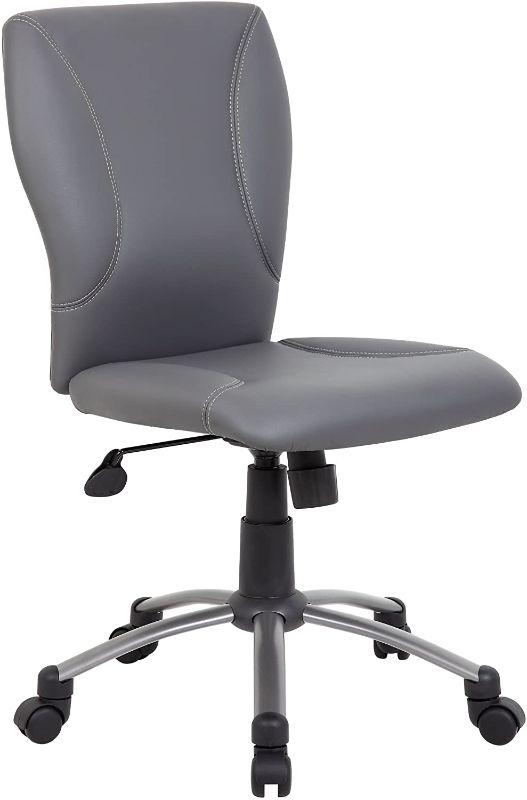 Photo 1 of Boss Tiffany CaressoftPlus Chair, Grey
