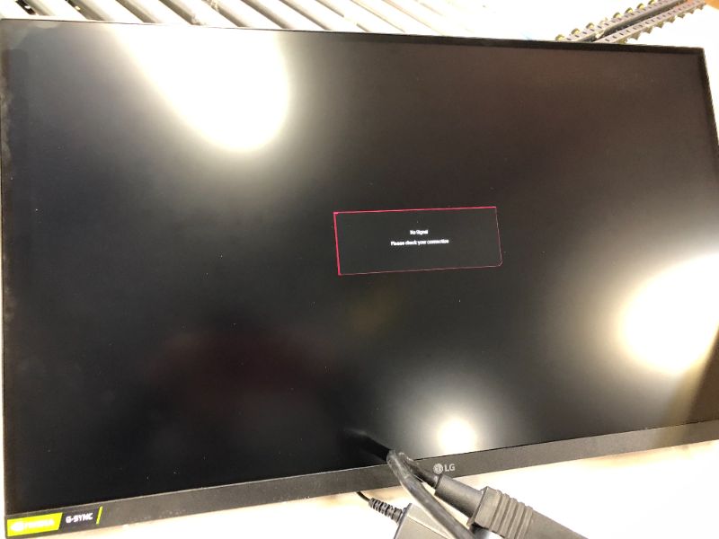 Photo 1 of LG - UltraGear 27" IPS LED QHD FreeSync Monitor with HDR (HDMI) - Black