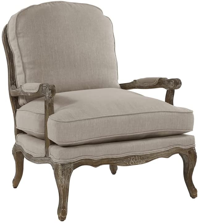 Photo 1 of    Homelegance Parlier Show Wood Accent Chair, Neutral
