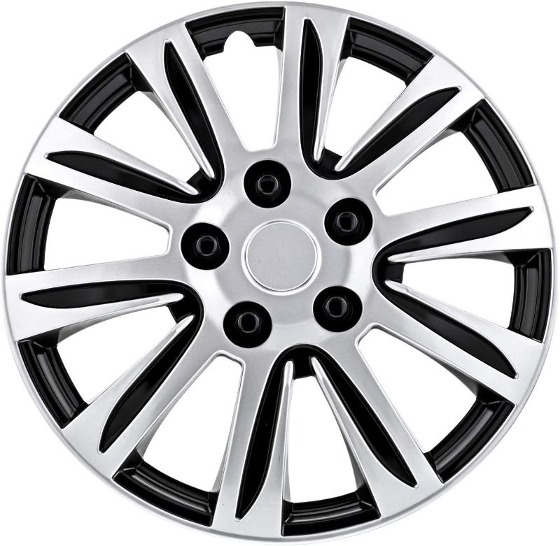 Photo 1 of  Pilot WH547-16S-B Universal Fit Premier Toyota Camry Style Silver 16 Inch Wheel Covers - Set of 4