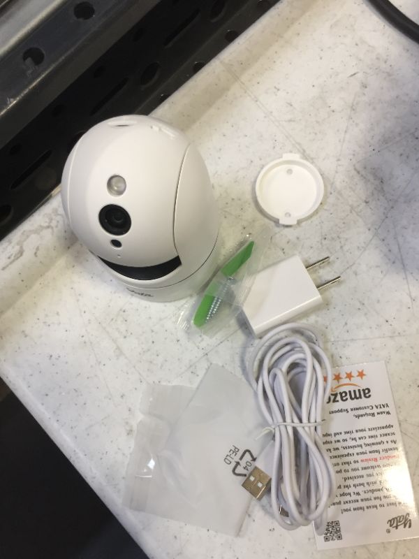 Photo 2 of Indoor Security Camera, Yata 2K Pan & Tilt Camera, IR Night Vision, Sound and Motion Detection for Pet Baby Monitor, Two Way Audio WiFi Surveillance Home IP Wireless Cam with Phone App