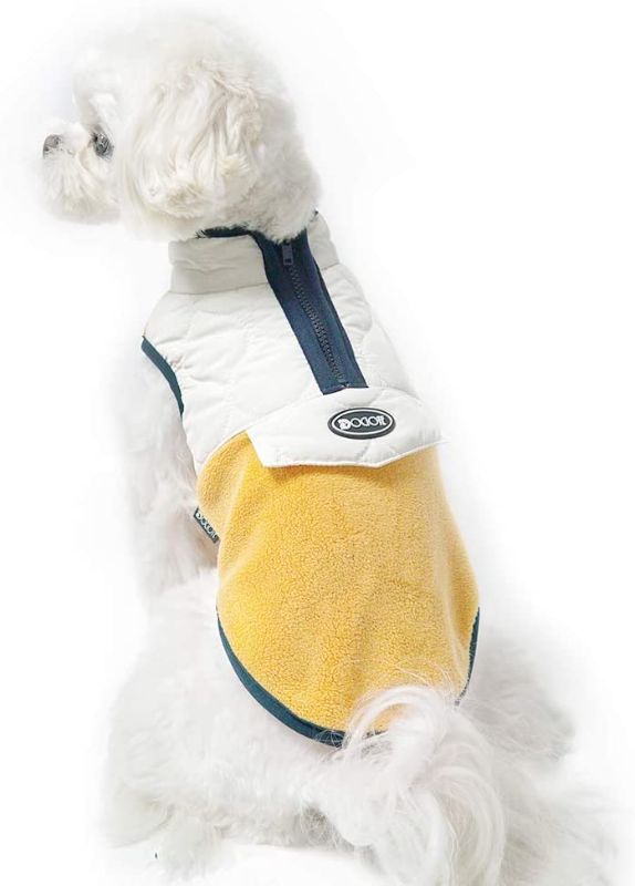 Photo 1 of Dog Hoodie Fleece Vest - Warm Pullover Dog Sweater - Winter Small Dog Clothes Cozy Hooded for Small Dogs Girl or Boy - Sweatshirt with Fleece Lining for Indoor and Outdoor Use Stylish & Cute size XXL
